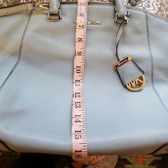 Michael Kors Sky Blue Purse - Picture 14 of 16